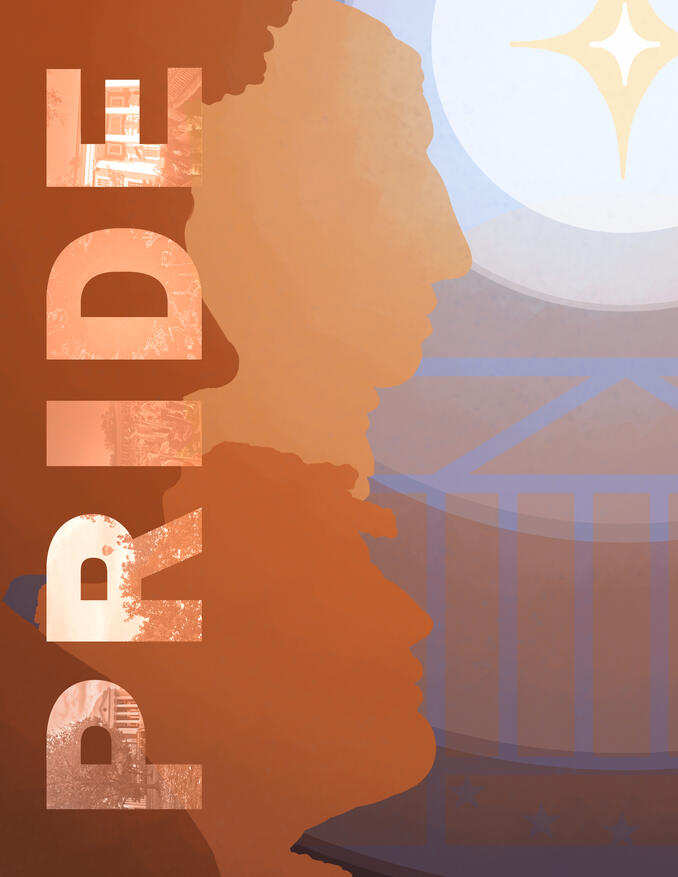 UVA PRIDE Magazine Cover, 2025