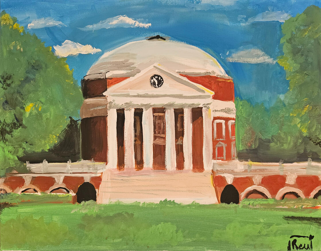1 hr Rotunda on canvas, 2025