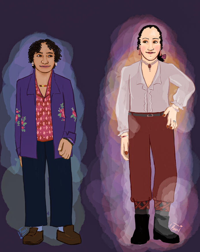 Reu and friend, 2025